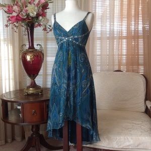 Laundry by Shelli Seagal silk high & low dress